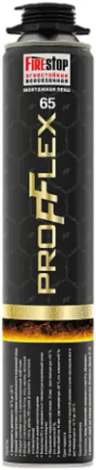 Profflex Firestop 65 пена монтажная огнестойкая всесезонная (850 мл)