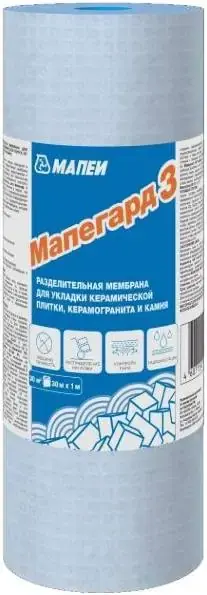 Mapei Мапегард 3 мембрана разделительная гидроизоляционная (1*30 м)