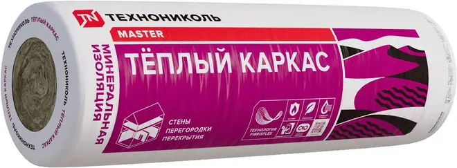 Технониколь Теплый Каркас Проф мат минераловатный (1.22*8.5 м/50 мм)
