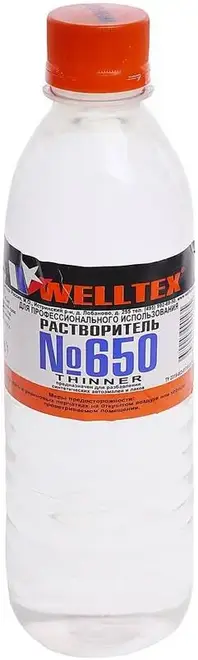 Welltex 650 растворитель (500 мл (пластик)