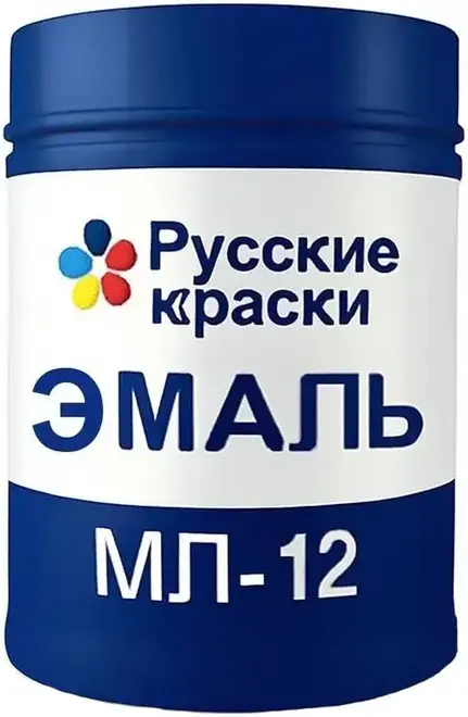 Русские Краски МЛ-12 эмаль (2 кг) красная №42
