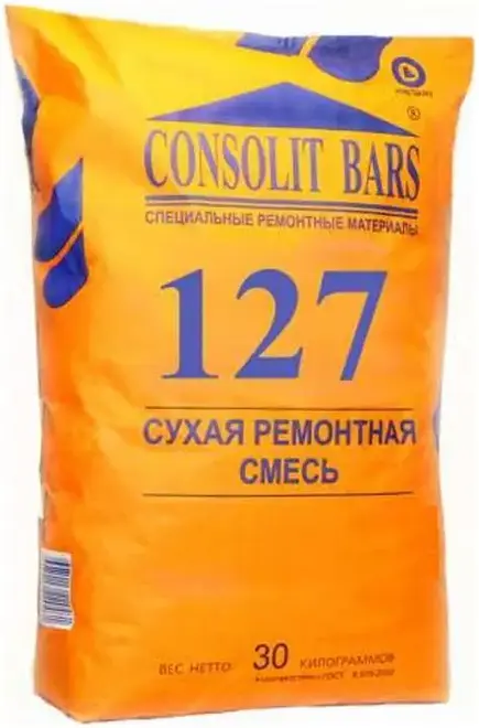 Консолит Барс 127 смесь сухая ремонтная (30 кг)