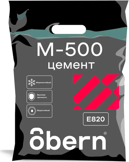 Obern М-500 цемент белый (3 кг)