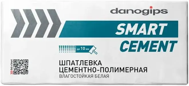Danogips Smart Cement шпатлевка цементно-полимерная (20 кг)