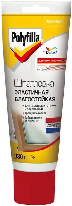 Dulux Polyfilla шпатлевка эластичная влагостойкая (330 г)