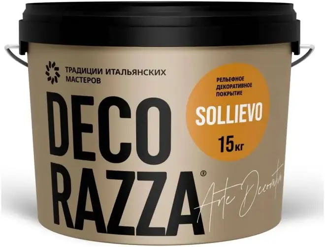 Decorazza Sollievo покрытие декоративное рельефное (15 кг)