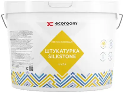 Ecoroom Silkstone Шуба штукатурка декоративная силиконовая (18 кг)