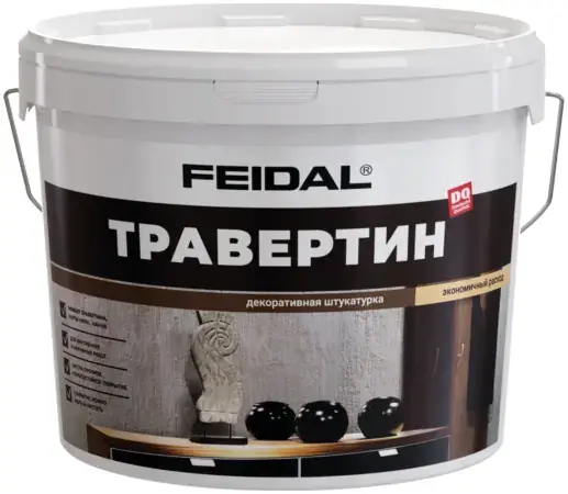 Feidal Травертин штукатурка декоративная (8 кг)