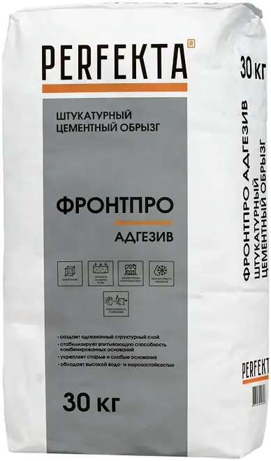 Perfekta Фронтпро Адгезив штукатурный обрызг высокопрочный (30 кг) летняя