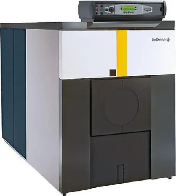De Dietrich GT 530 газовый жидкотопливный котел 25 (1309-1365 кВт 1670*3679 мм) классический газовый 1095 л т/обменник отд.секциями + ПУ S3 (стандартн