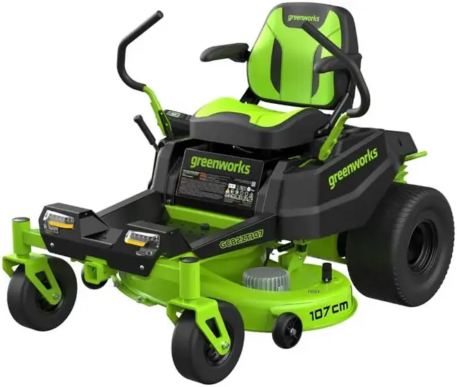 Greenworks GC82ZT107 райдер садовый аккумуляторный с нулевым радиусом разворота (, без АКБ) №7404107