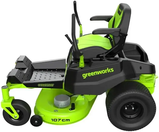Greenworks GC82ZT107 райдер садовый аккумуляторный с нулевым радиусом разворота (, без АКБ) №7404107