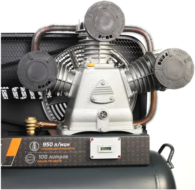 Патриот KRX 950 L100 D компрессор поршневой ременной масляный (5500 Вт бар10 бар) №226973