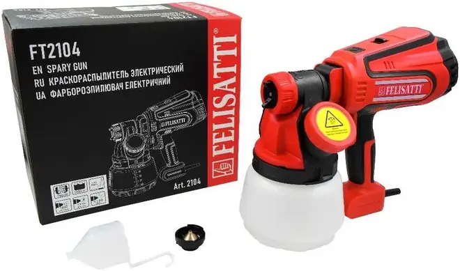 Felisatti FT2104 краскораспылитель электрический (750 Вт)