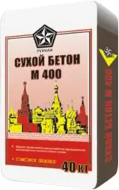 Русеан М-400 Сухой Бетон смесь сухая (40 кг) 20 мм