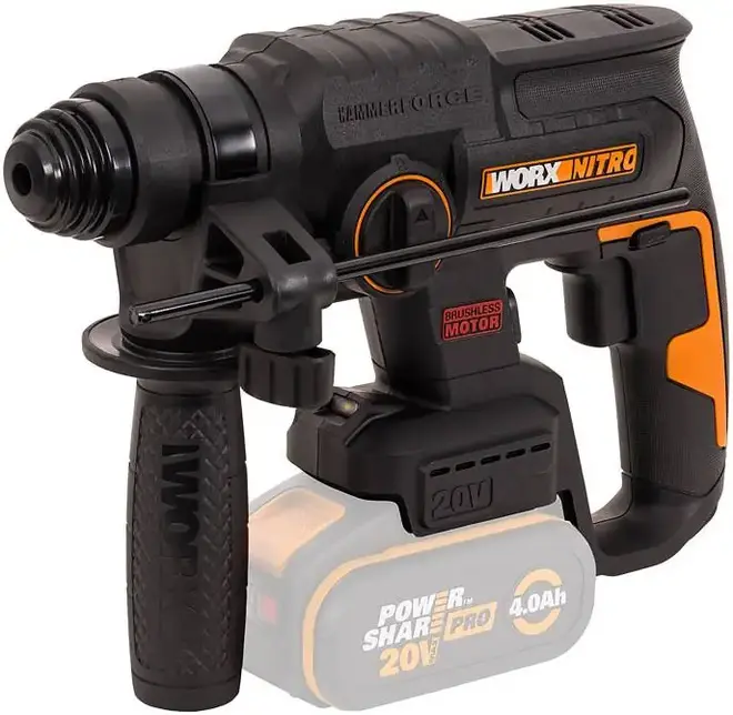 Worx WX381 перфоратор аккумуляторный (без АКБ)