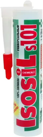 Iso Chemicals Isosil S101 Универсальный силиконовый герметик (280 мл) белый