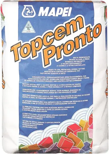 Mapei Topcem Pronto выравнивающая напольная смесь (25 кг)