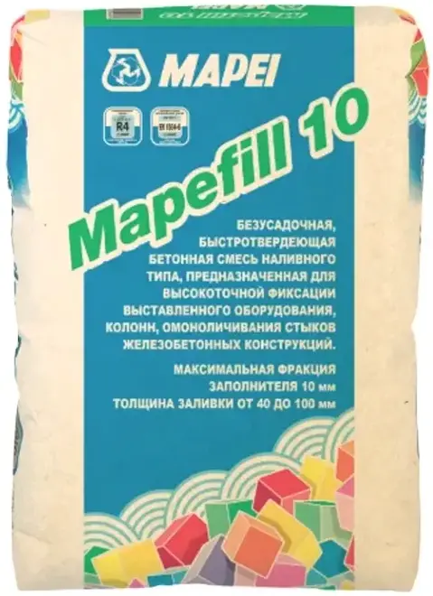Mapei Mapefill 10 бетонная смесь наливного типа (25 кг)