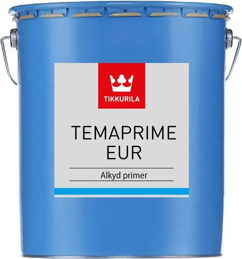 Тиккурила Temaprime EUR быстровысыхающая алкидная грунтовка (20 л база TVT) красная железоокисная