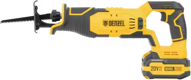 Denzel RS-180 пила сабельная аккумуляторная (20 В)