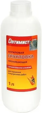 Оптимист G 102 акриловая грунтовка проникающая (1 л)