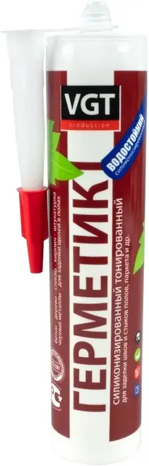 ВГТ герметик силиконизированный (400 г) бук