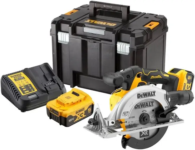 Dewalt DCS565P2 пила дисковая аккумуляторная (2 х 5 А*ч)