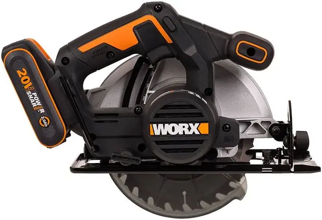 Worx WX526 пила дисковая аккумуляторная (2 А*ч)