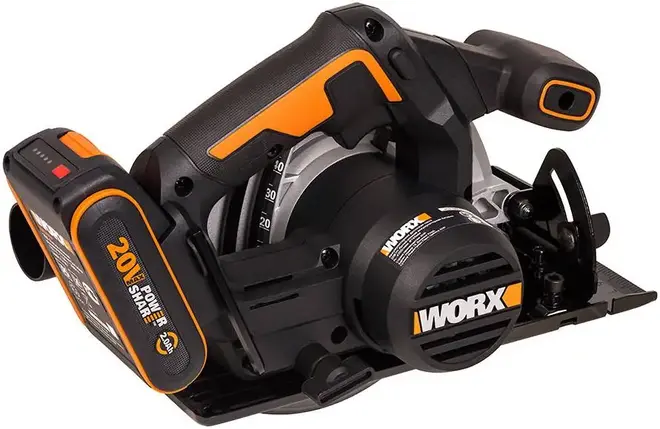 Worx WX526 пила дисковая аккумуляторная (2 А*ч)