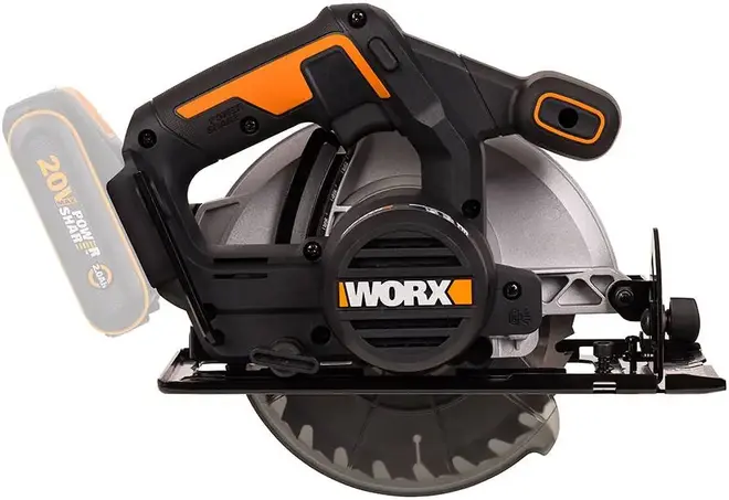 Worx WX526 пила дисковая аккумуляторная (без АКБ)