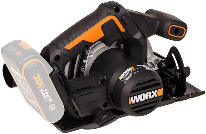 Worx WX526 пила дисковая аккумуляторная (без АКБ)