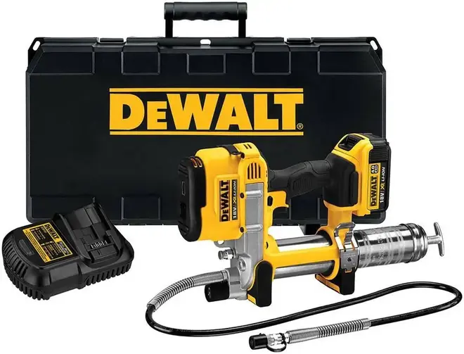 Dewalt DCGG571M1 пистолет смазочный аккумуляторный (4 А*ч) DCGG571M1-QW