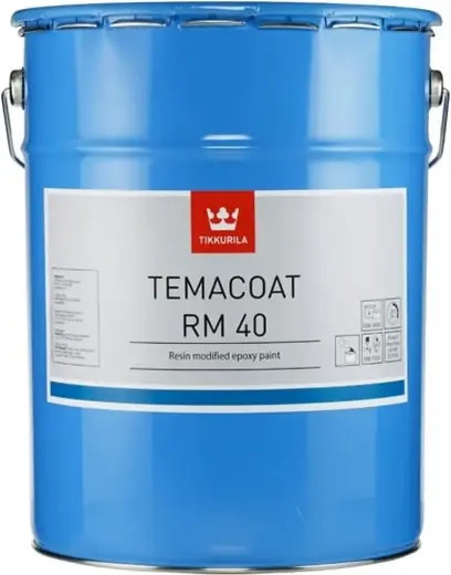 Тиккурила Temacoat RM 40 универсальная двухкомпонентная эпоксидная краска (20 л) база TCH