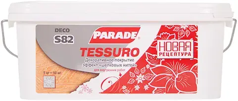 Parade S82 Tessuro декоративное покрытие эффект шелковых нитей (5 кг)
