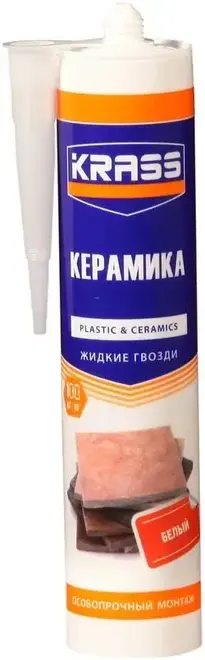 Krass Керамика жидкие гвозди для пластика и плитки (300 мл Нидерланды)