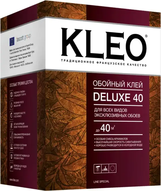 Kleo Deluxe 40 клей обойный (430 г)