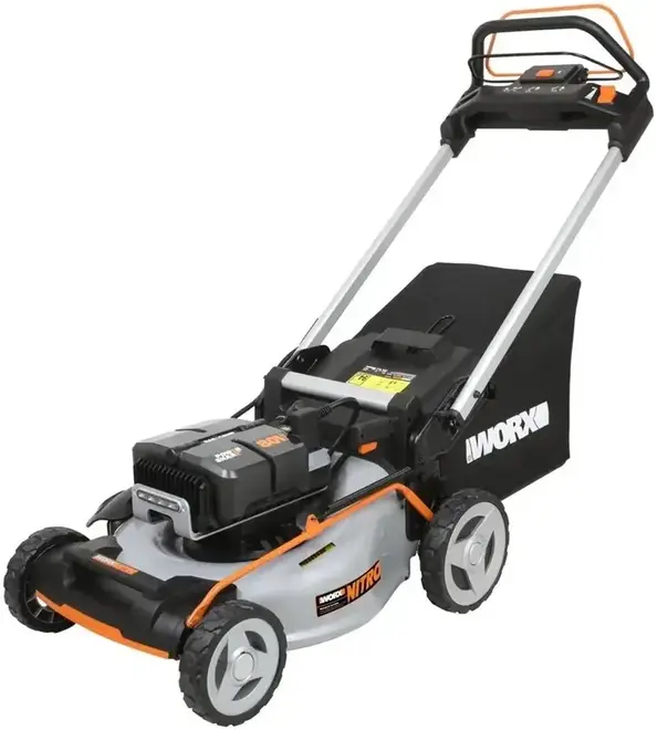 Worx WG761E газонокосилка аккумуляторная самоходная (, 4 х 4 А*ч) №137286