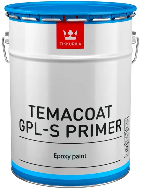 Тиккурила Temacoat GPL-S Primer 2-комп эпоксидная грунтовочная краска (16 л (компонент А) серая