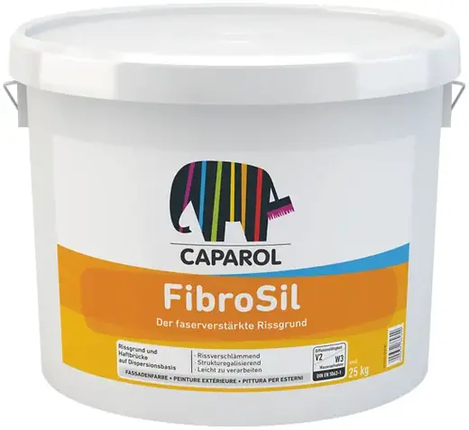 Caparol FibroSil усиленная волокнами грунтовочная краска (25 кг) белая