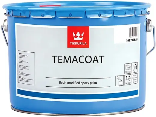 Тиккурила Temacoat SPA Primer двухкомпонентная модифицированная смолами эпоксидная краска (16 л) серая