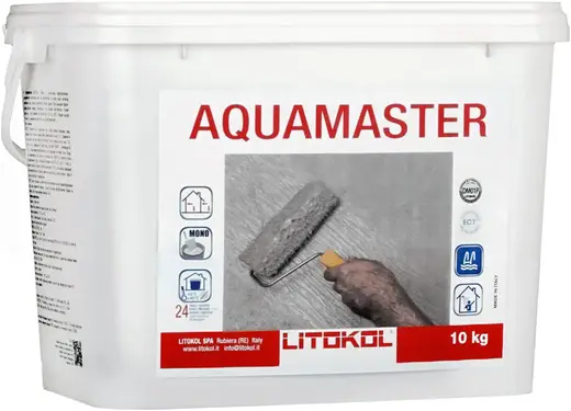 Литокол Aquamaster гидроизоляционный состав (10 кг)