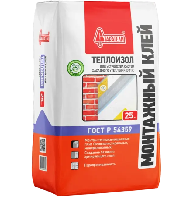 Старатели Теплоизол монтажный клей (25 кг)