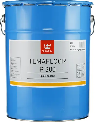 Тиккурила Temafloor P 300 двухкомпонентное эпоксидное покрытие (20 л) база TPH