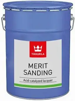Тиккурила Merit Sanding быстросохнущий грунтовочный лак кислотного отверждения (20 л)
