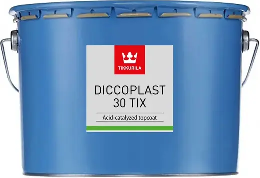 Тиккурила Diccoplast 30 Tix двухкомпонентная краска кислотного отверждения (10 л) база TAL