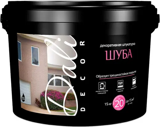 Dali Decor Шуба 0,5 декоративная штукатурка (15 кг)
