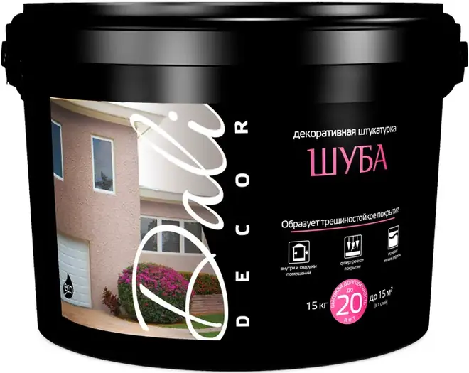 Dali Decor Шуба 0,5 декоративная штукатурка (15 кг)