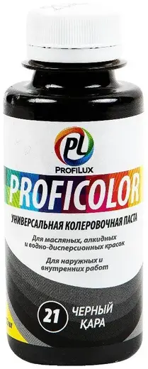 Профилюкс Proficolor универсальная колеровочная паста (100 мл) черная