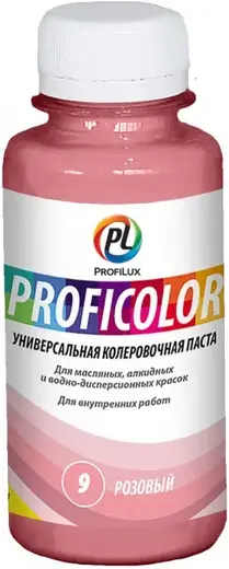 Профилюкс Proficolor универсальная колеровочная паста (100 мл) розовая